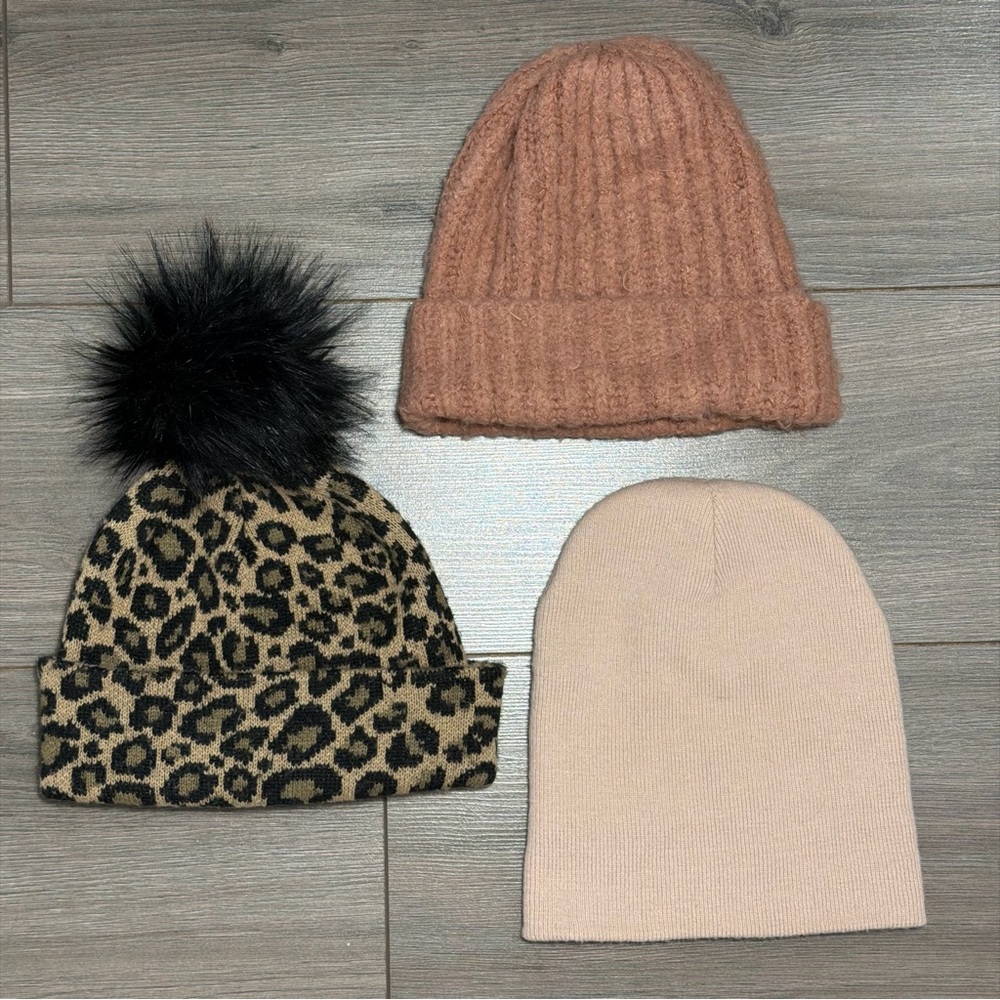 Bundle of  Beanie Hat - set of 3